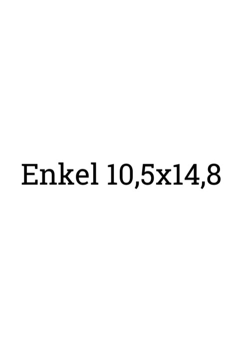 Enkel 10,5x14,8