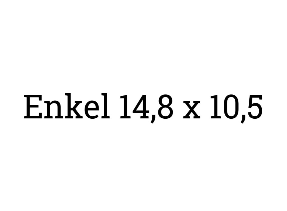 Enkel 14,8x10,5