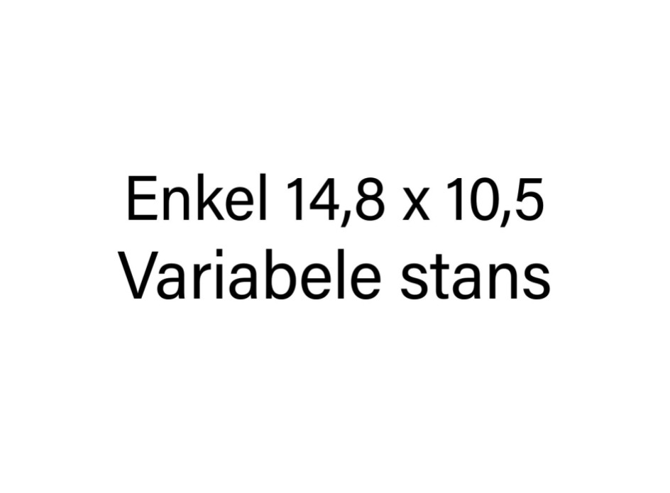 Enkel 14,8x10,5 - STANS