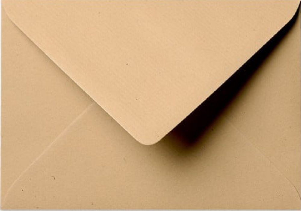 Envelop kraft op 11x15,6 cm formaat