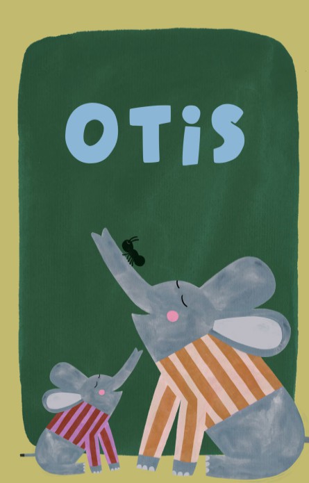 Geboortekaartjes olifanten - otis