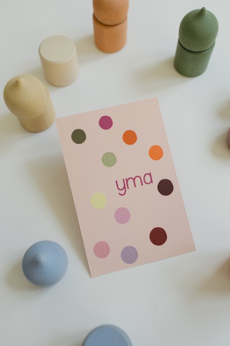 Geboortekaartje stippen - yma