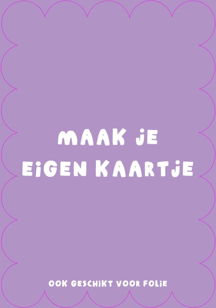 Maak je eigen kaartje | 10,5x14,8 - STANS