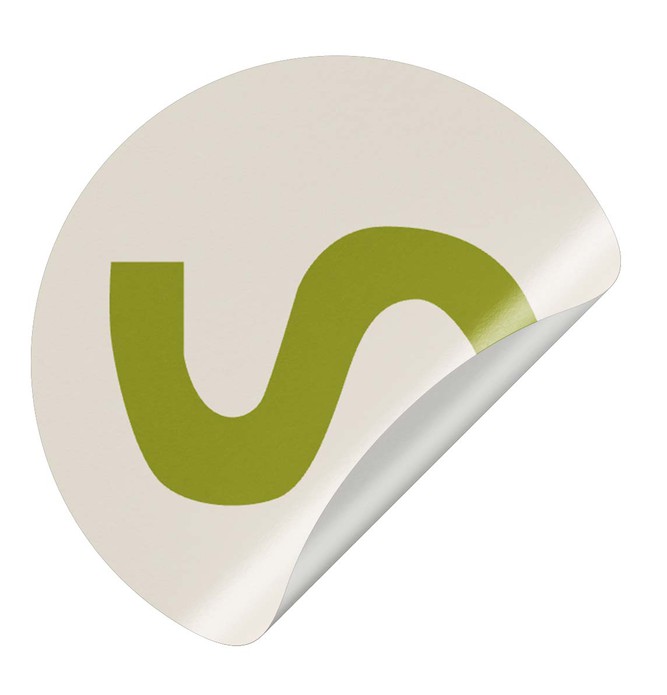 Sluitsticker golf groen