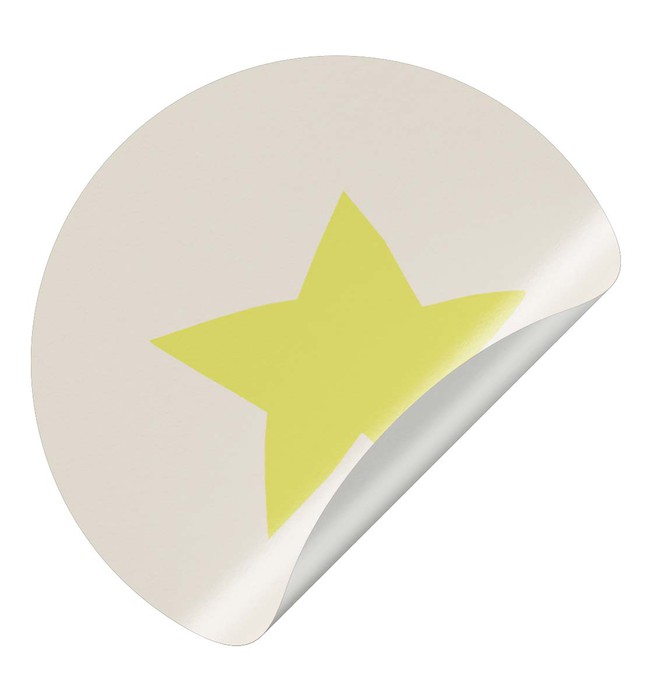 Sluitsticker - ster