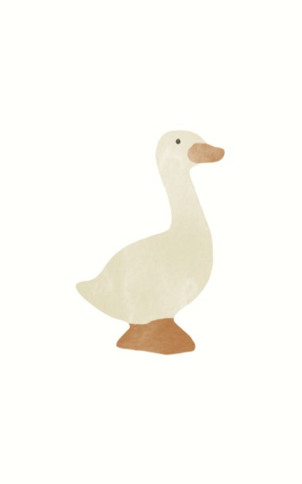 Persoonlijke postzegel holtziger gans