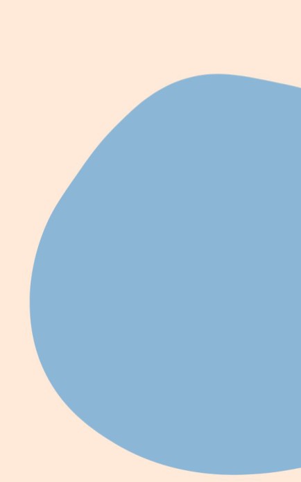 Persoonlijke postzegel kiezel - beige - blauw