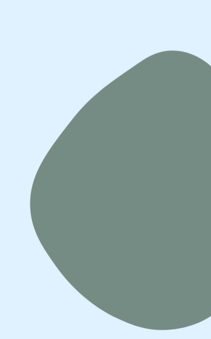 Persoonlijke postzegel kiezel - blauw