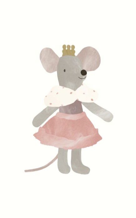Persoonlijke postzegel maileg prinses muis