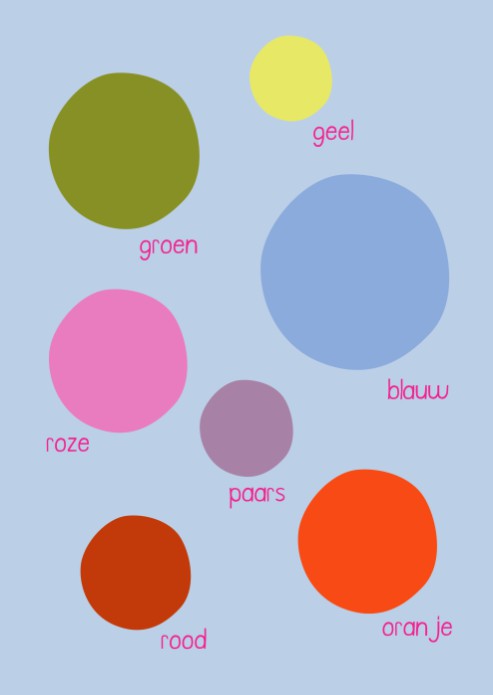 Poster kleuren - 50x70