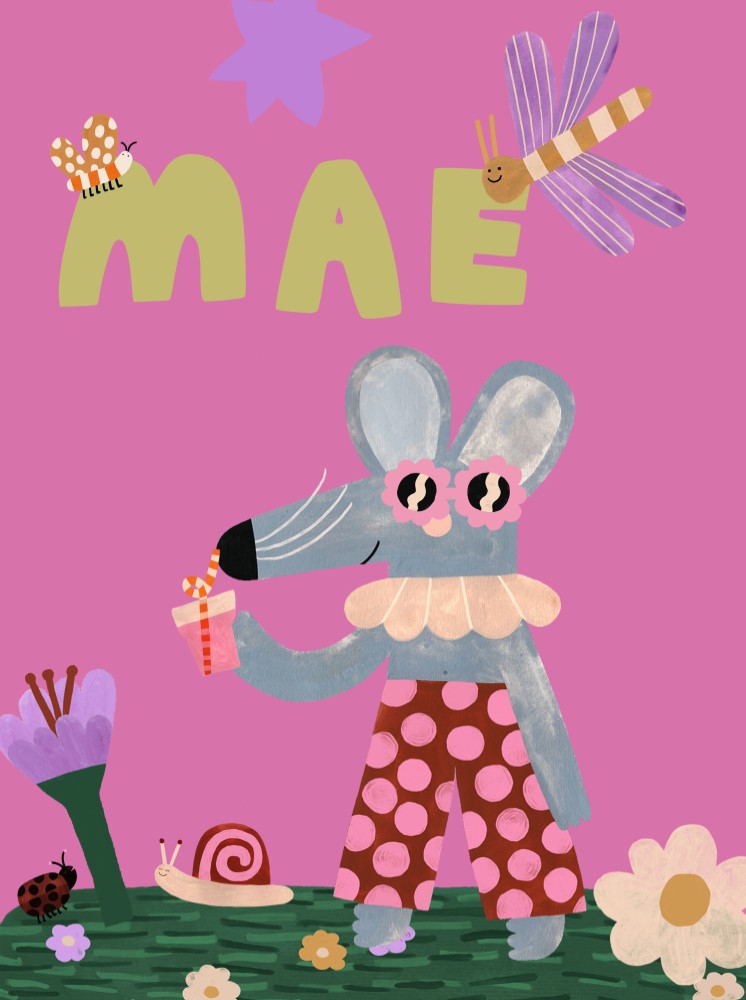 Poster muis - Mae 30x40