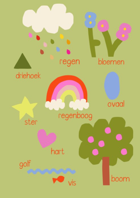 Poster voorwerpen - 50x70