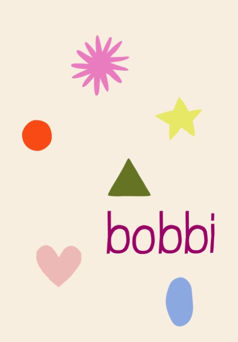 Poster vormen bobbi - 21x30