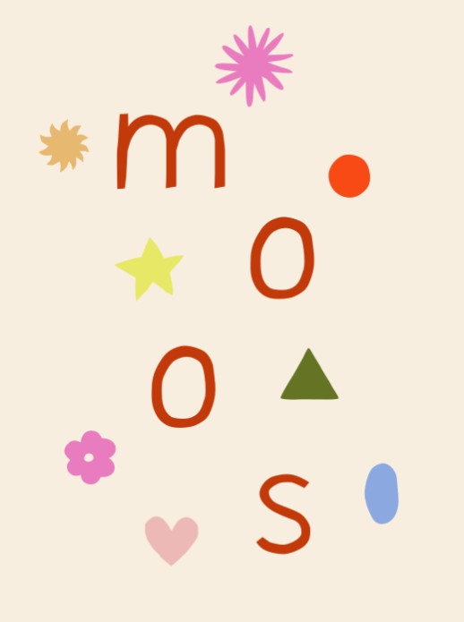 Poster vormen moos - 30x40